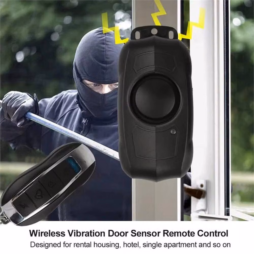 Nordara 125dB Waterproof Wireless Security Alarm in Black – 2