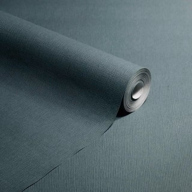 Anaglypta Plain Textured Green Paper Wallpaper Roll