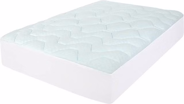 Lavio White Memory Foam Pillowtop Mattress Topper Protector for Small Double Beds – 1
