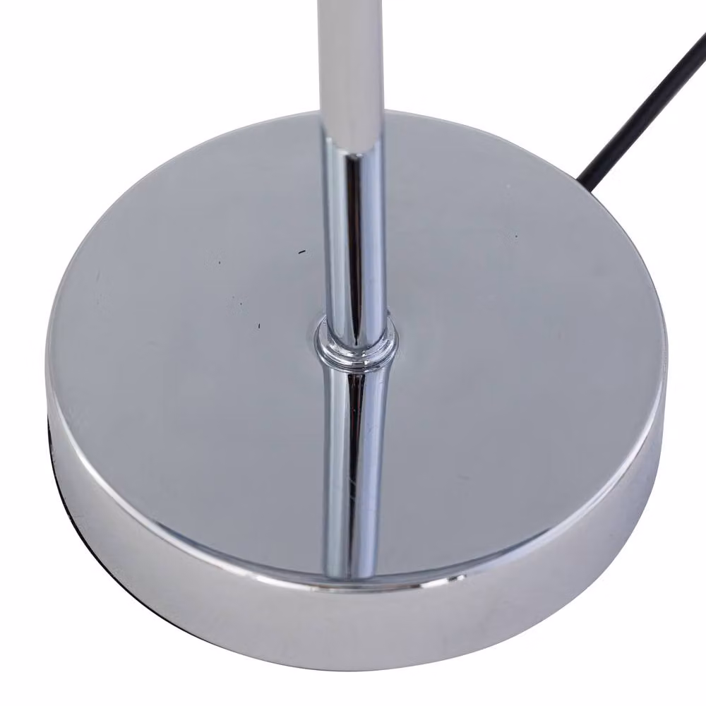 First Choice Lighting Set of 2 Chrome Touch Table Lamps with Green Fabric Shades – 4