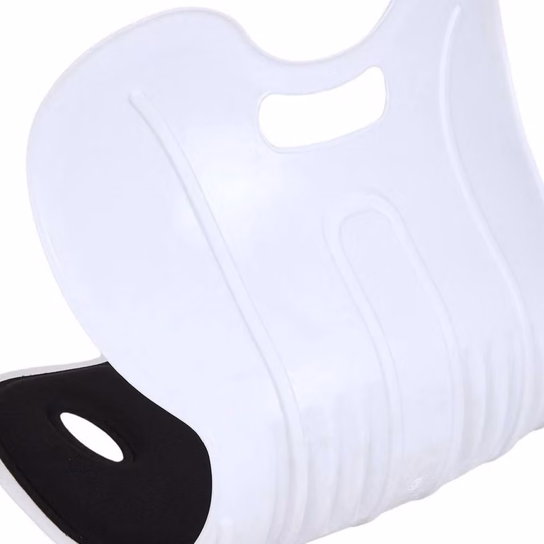 Kelvenix Black Contoured Wedge Lower Back Lumbar Support, W: 100 cm x H: 190 cm