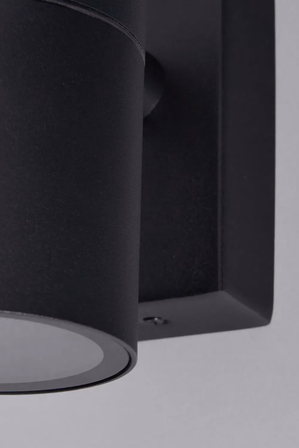 BHS Lighting Jared Black Modern Up and Down Outdoor Wall Light – 2