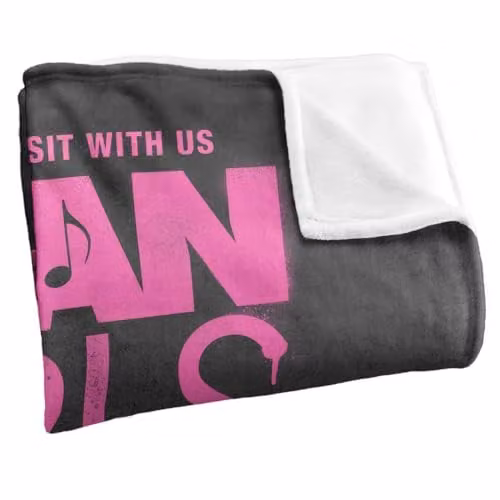 LOGOVISION Mean Girls (2024) Musical Poster Super Soft Fleece Throw Blanket, Multicolour, W/D/H: 152 x 127 x 1 cm – 2