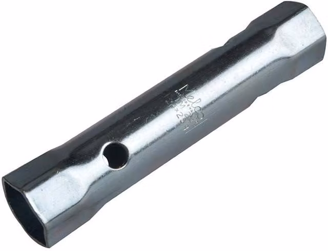 Melco TM Metric Steel Ring Box Spanner Set in Silver and Multicolour