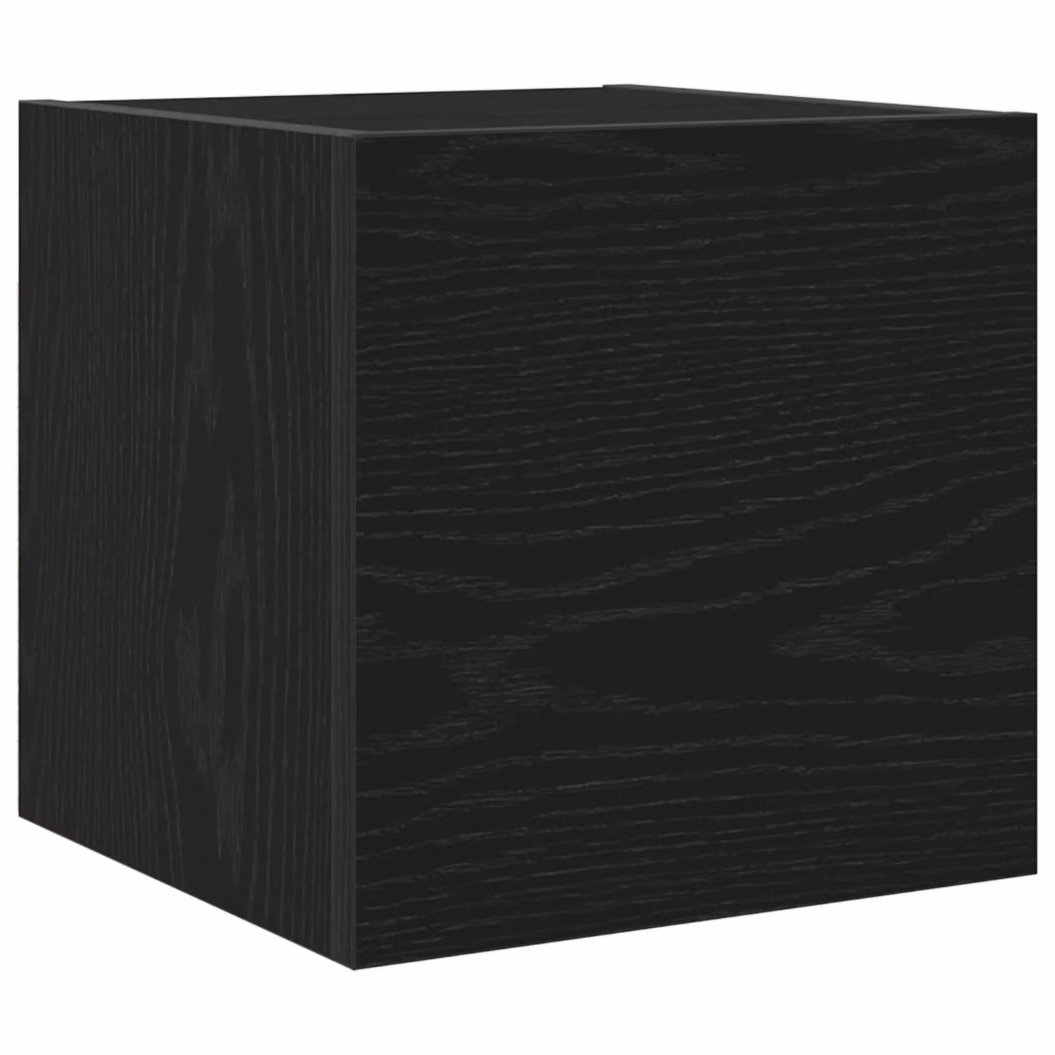 Berkfield Home Wall Mounted TV Cabinet in Black Oak, W/D/H: 30.5 x 30 x 30 cm – 2