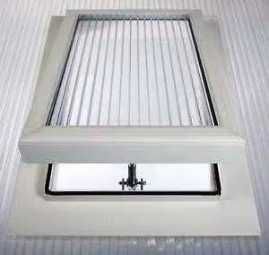 Storm PolyX Roof Vent for 16mm Polycarbonate Sheet in White