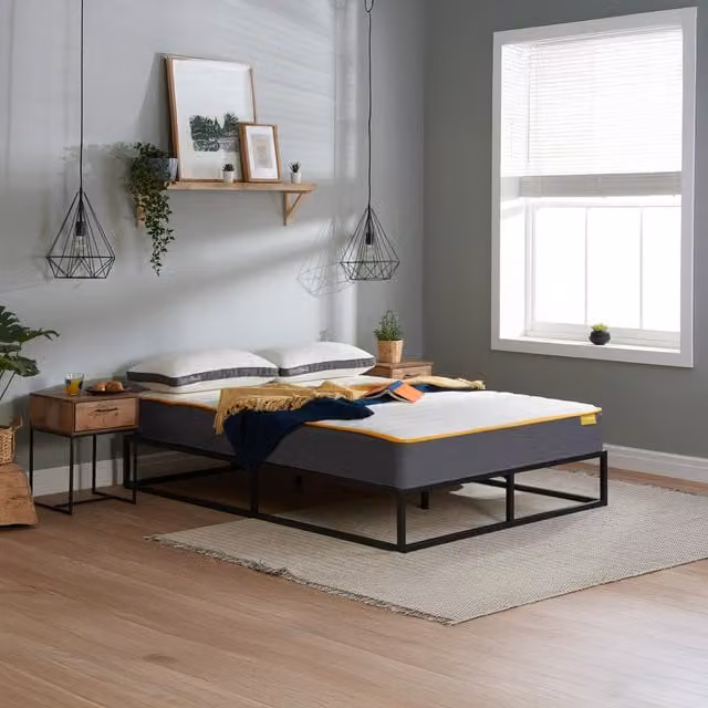 SleepSoul Comfort Pocket Spring Mattress in White, Medium Firm, W/D/H: 150 x 200 cm – 2