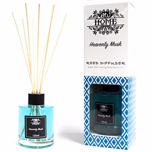 KDMD Heavenly Musk Reed Diffuser, 120ml, Blue – 1