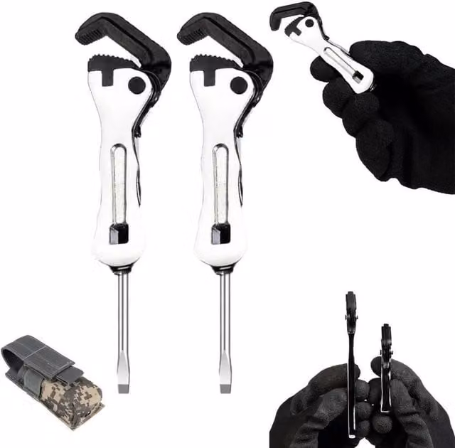 SPETLEK Self Adjusting Stubby Wrench Multifunction for Precision Work in Silver W/D/H: 400 x 400 x 400 mm – 1