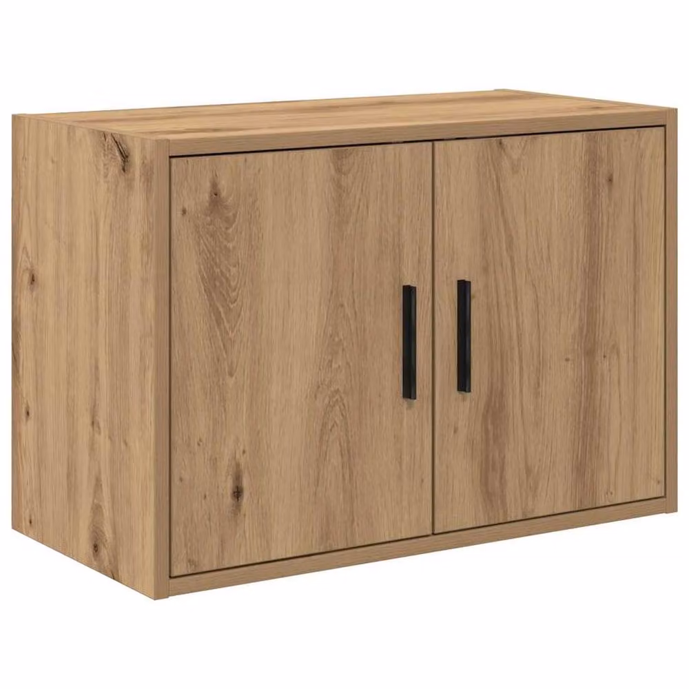 Berkfield Home Artisan Oak Garage Cabinets, 2 Piece Set in Brown – 4