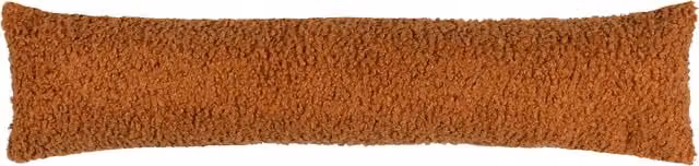 Cabu Chunky Boucle Draught Excluder in Orange