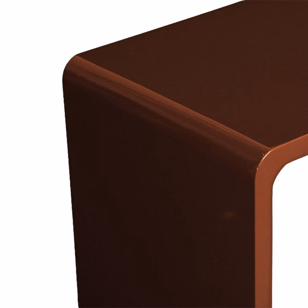 sweeek Set of 2 Nesting Tables with Glossy Red Finish – 4