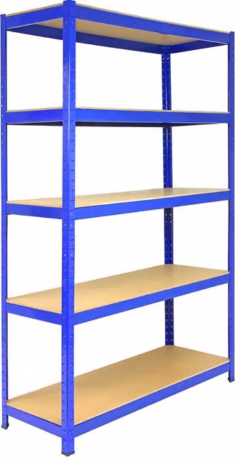 Monster Racking T Rax Strong Metal Storage Shelves in Blue