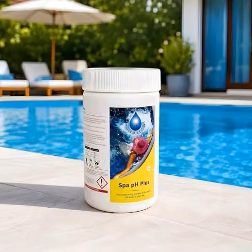 Shatchi Blue Sparkle pH Plus Increaser Granules for Hot Tubs and Swimming Pools, 1 kg – 2