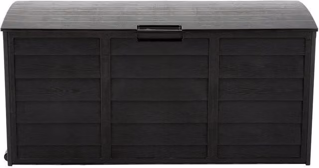 FLAVORA Black Garden Storage Utility Cushion Box – 1