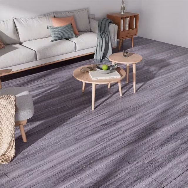 Lifeideas Modern Wood Look Plank Vinyl Flooring in Grey