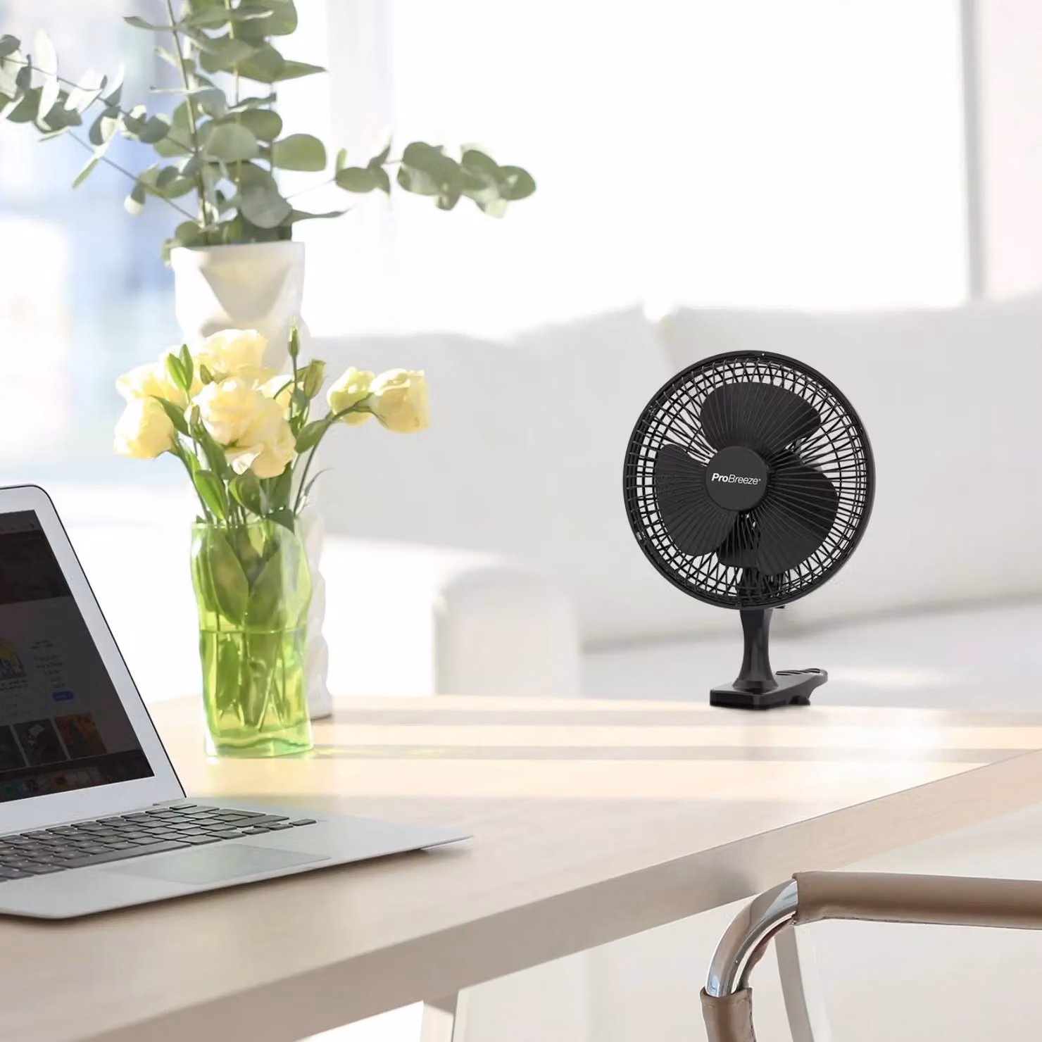 Pro Breeze 6 inch Mini Clip Fan in Black – 2