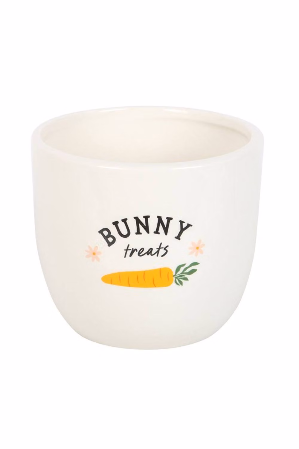 KDMD Bunny Treats Ceramic Storage Pot, White, 1500ml – 2