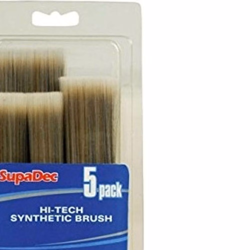 SupaDec Synthetic Steel Brush Set in Brown – 2