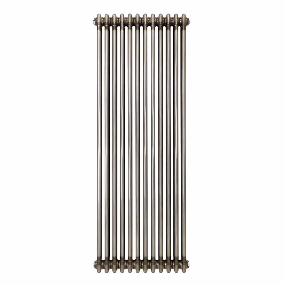 Monstershop Traditional 3 Column Steel Radiator in Silver, W: 150 cm, H: 56 cm – 2