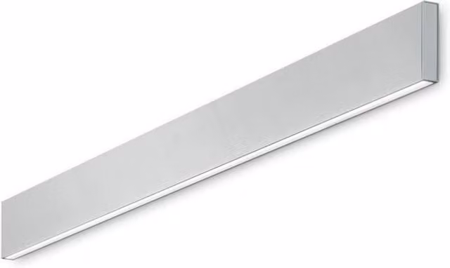 Ideal Lux Linus Decorative Linear Integrated LED Wall Light, White, 4000K Cool White