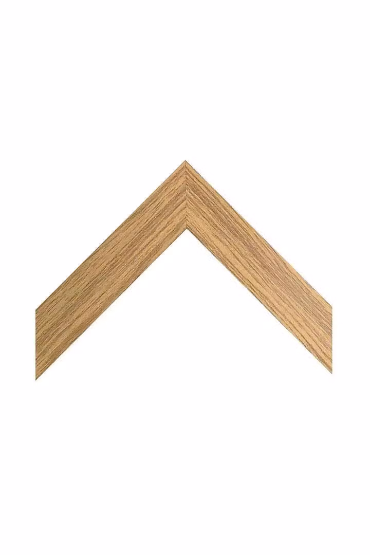 Frames by Post Metro Single Rectangular Photo Frame in Brown, W: 40 cm, H: 30 cm