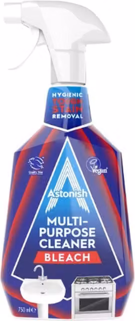 Astonish Multipurpose Cleaning Spray with Bleach, White