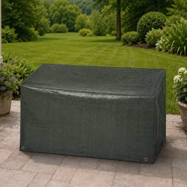 EONLION Green Water Repellent 3 Seater Garden Bench Seat Cover, Width: 100 cm