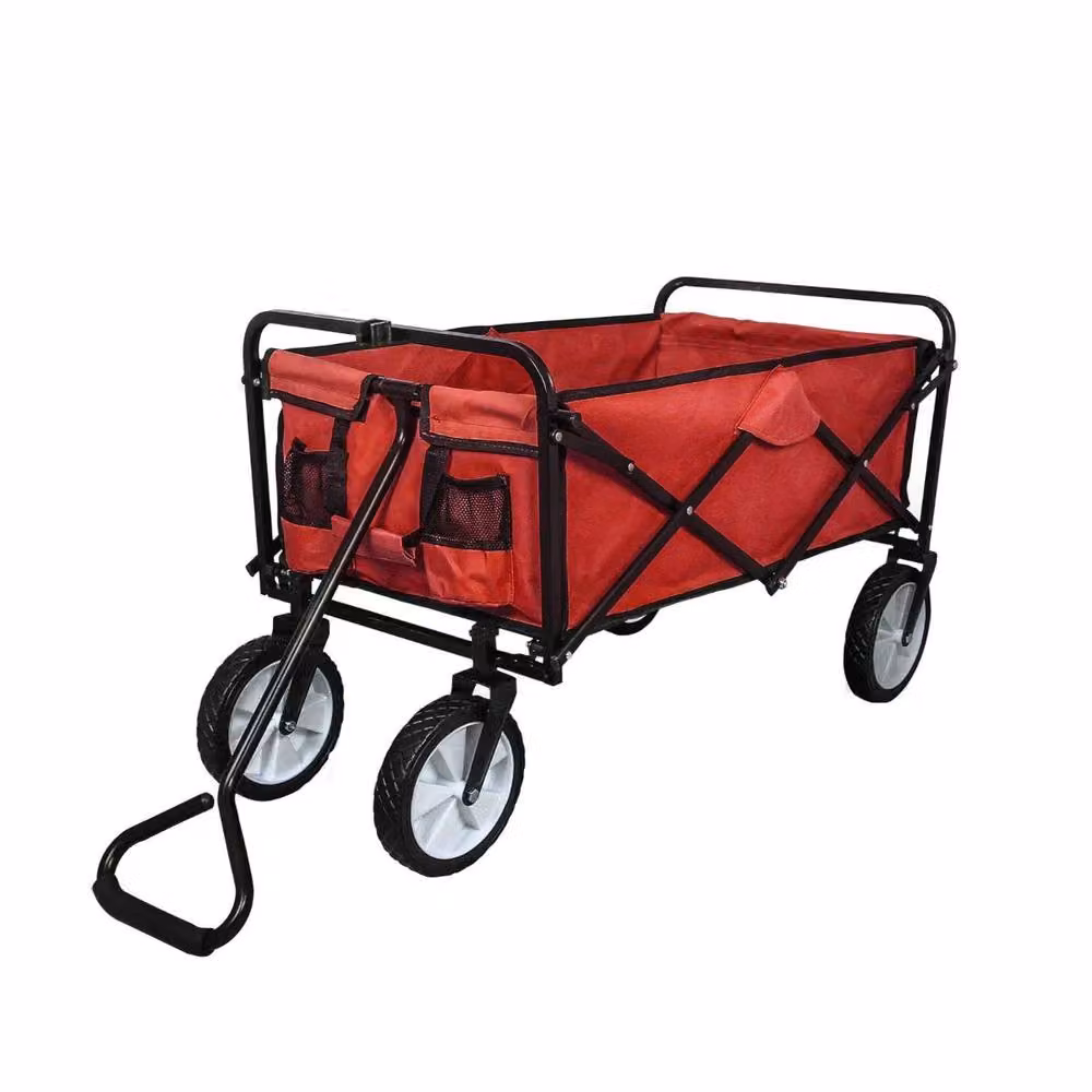 Monstershop Foldable Garden Cart in Red – 3