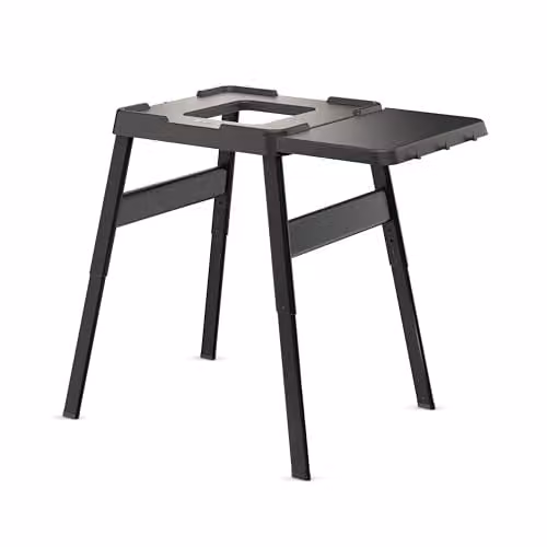 Ninja Woodfire Adjustable Stand and Side Table in Black – 1