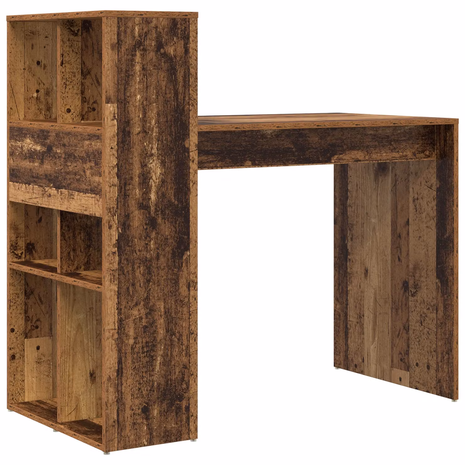 Berkfield Home Industrial Writing Desk in Brown Engineered Wood – 4