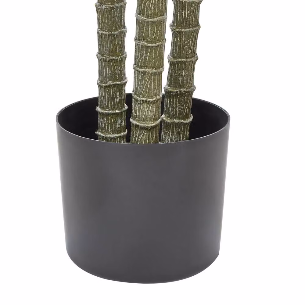 Wyld and Coco Luxe Dracaena Artificial Plant in Green Pot, Height: 198 cm – 4