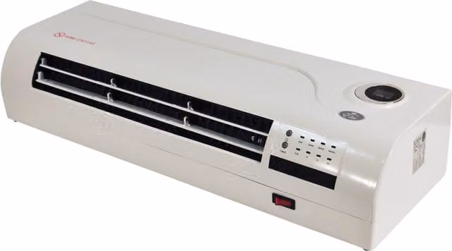 Prem-I-Air 2kW PTC Ceramic Over Door Fan Heater with Remote Control and 24/7 Timer, White