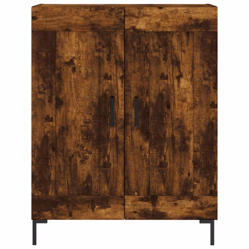 Berkfield Home Classic Sideboard in Smoked Oak Brown, W/D/H: 69.5 x 34 x 90 cm – 4