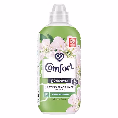 Comfort Apple Blossom Fabric Conditioner with Stay Fresh Technology, 900 ml – 1