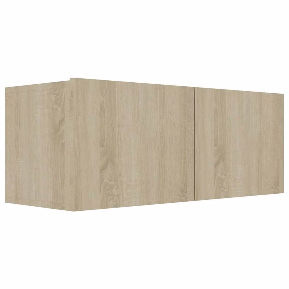 Berkfield Home 3-Piece Sonoma Oak TV Cabinet Set in Light Oak – 3