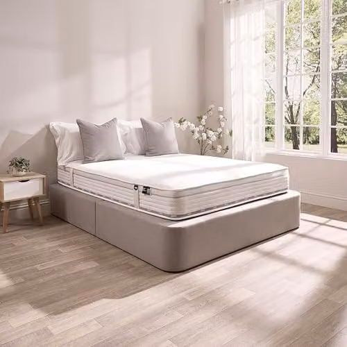Jay-Be Truecore Hybrid Mattress, White, W/D/H: 120 x 190 x 23 cm – 2