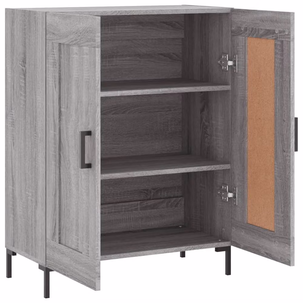 Berkfield Home Grey Sonoma Sideboard, W/D/H: 69.5 x 34 x 90 cm – 2