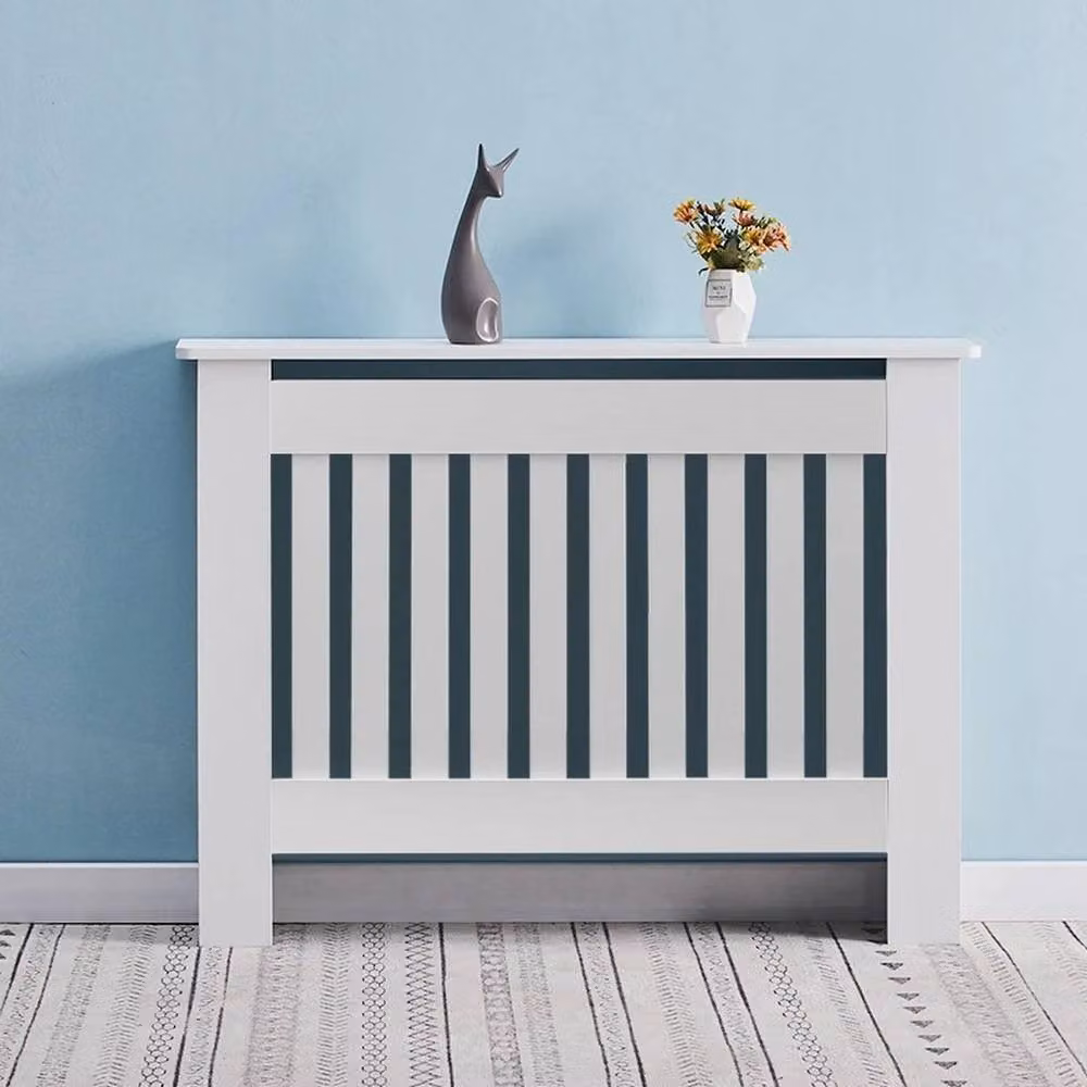 FLAVORA Modern Radiator Cover Cabinet in White – 2