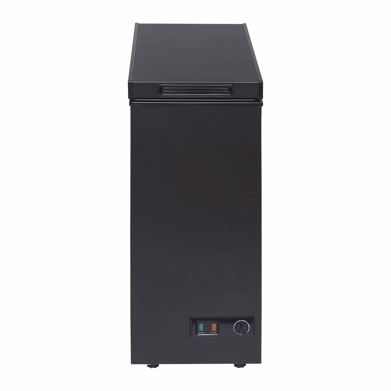 SIA Black Slimline Compact Freestanding Chest Freezer, 51L, W: 35.5 cm, D: 42 cm, H: 85 cm – 3