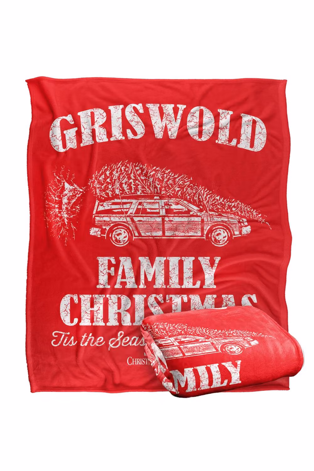 Warner Bros. National Lampoon's Christmas Vacation Griswold Car Silky Touch Blanket, Extra Large, Multicolour – 2