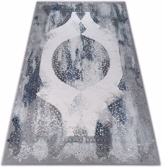 RugsX Valencia Blue Rectangular Rug, W: 80 cm, L: 150 cm