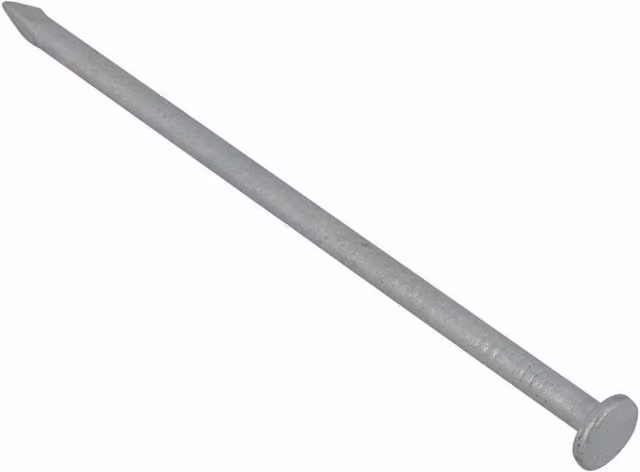 Forgefix Galvanised Steel Batten Nails in Silver, 2.5 kg Bag