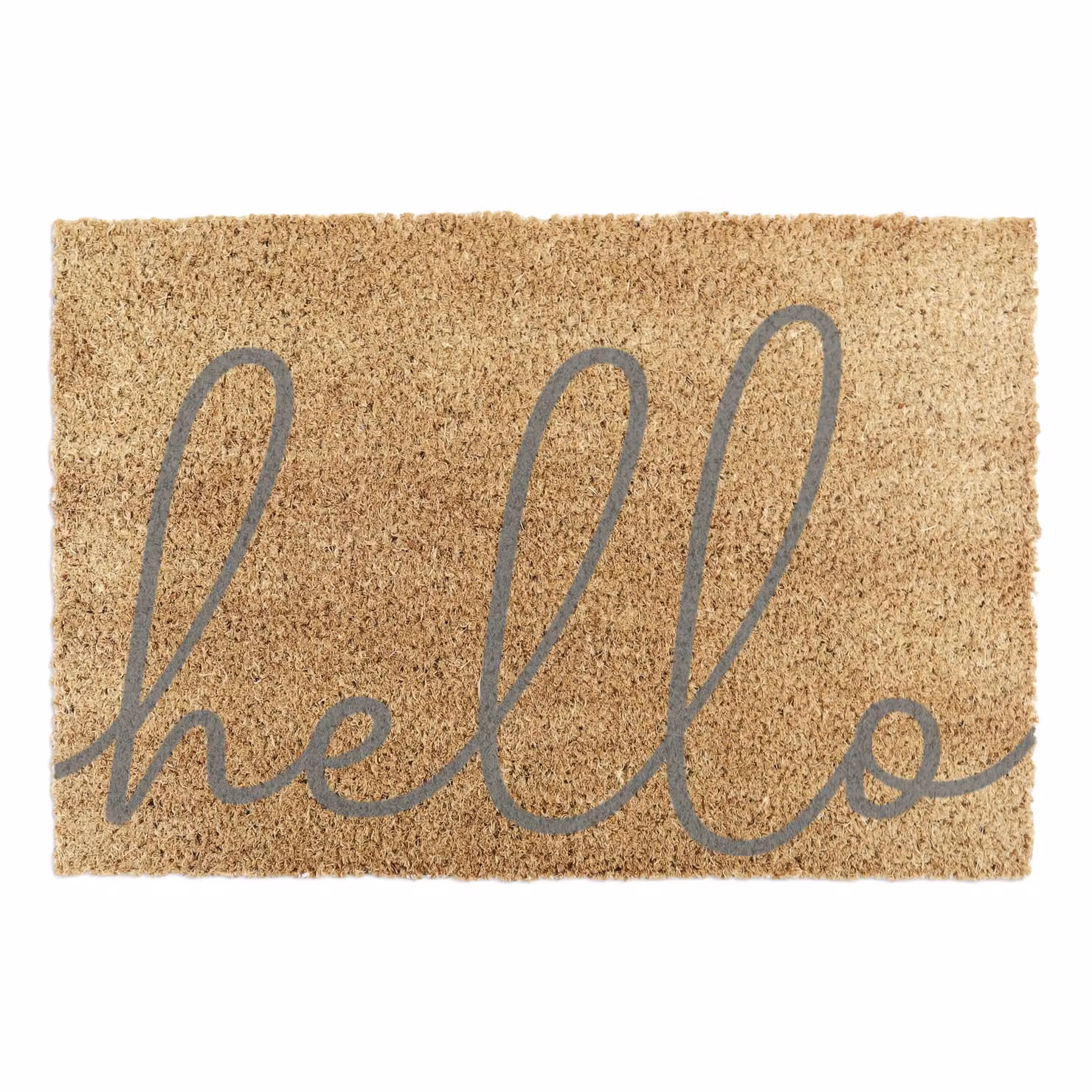 Artsy Mats Grey Hello Scribble Doormat, W/D: 60 x 40 cm – 4