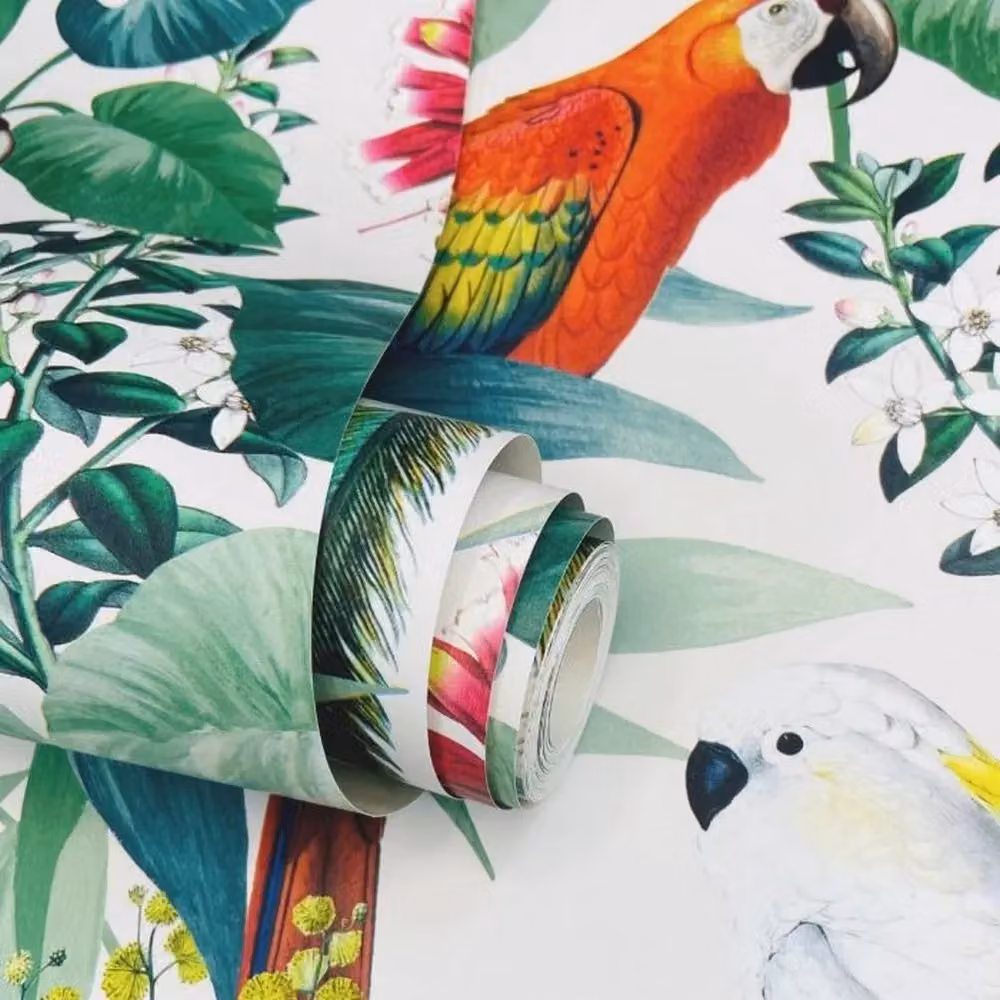 World of Wallpaper Ikala Multicolour Botanical and Floral Matt Wallpaper Roll – 3