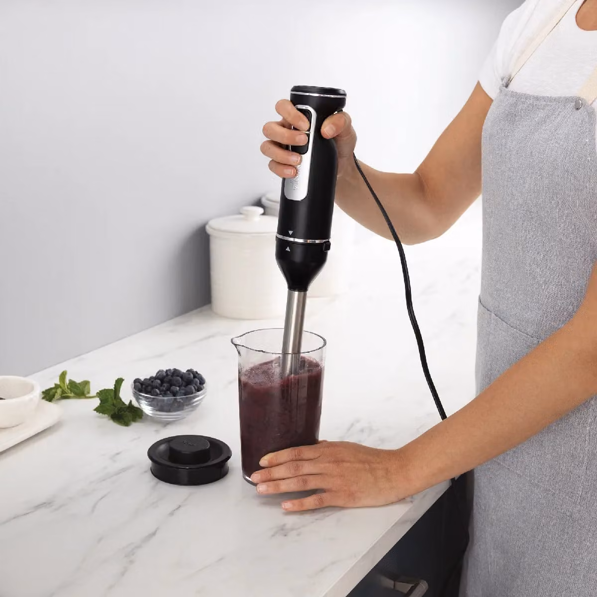 Ninja Foodi 2-in-1 Hand Blender and Mixer CI090UK, Black – 2