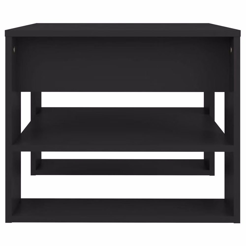 Berkfield Home Modern Black Decorative Coffee Table, W/D/H: 55.5 x 55 x 45 cm – 4