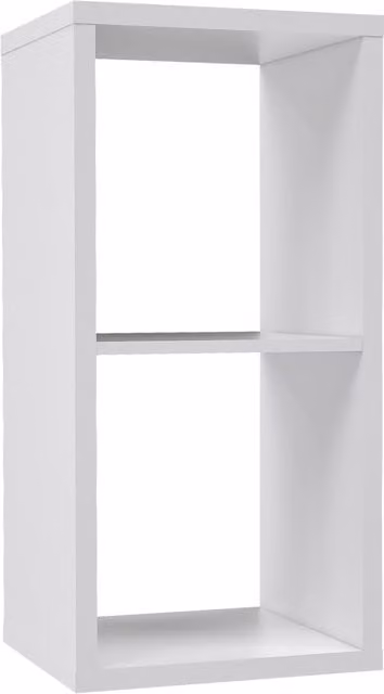 Furniture To Go Mauro Modern 1 Shelf Storage Unit in White – 1
