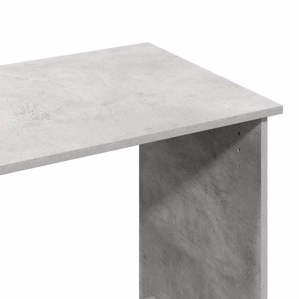 Berkfield Home Grey Writing Desk in Engineered Wood W/D/H: 80 x 40 x 75 cm – 4