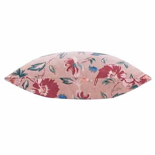 Riva Home Wylder Aviary Decorative Cotton Velvet Cushion in Blushed Rose, W/D/H: 50 x 50 x 50 cm – 2